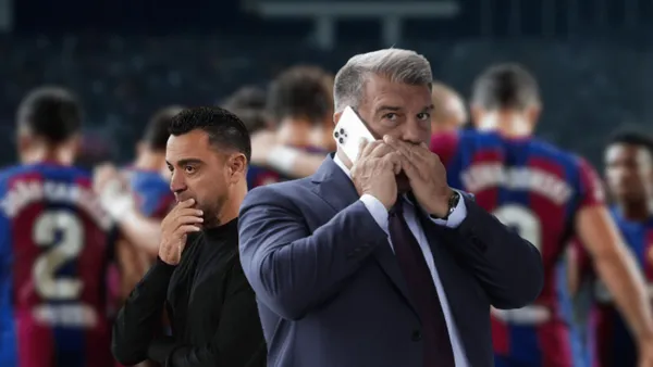 El mandamás blaugrana está atento a la situación de Xavi en el banquillo blaugrana