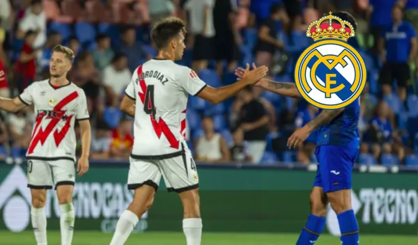 El mediocampista del conjunto rayista empaló un balón que tocó en el travesaño y entró como gol fantasma