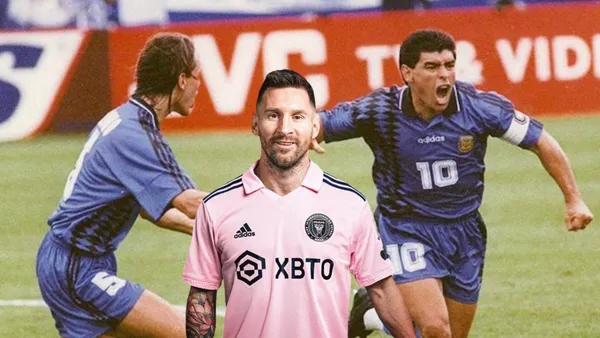 El padre brilló junto a Maradona, ahora Messi quiere a su hijo en Inter Miami