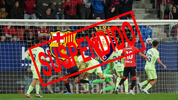 El partido entre el FC Barcelona y Osasuna no se jugará, desde aquí si se confirma la noticia mandamos nuestro pésame a los familiares