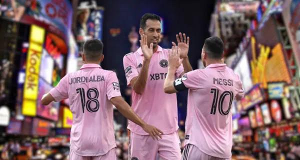 El partido fue transmitido de manera gratuita en Nueva York, específicamente en el Times Square