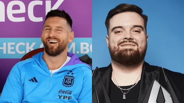 El popular streamer español tuvo un cruce de palabras con Lionel Messi.