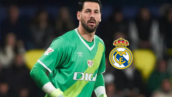 El portero argentino del Rayo se puso a regatear jugadores madridistas en su córner