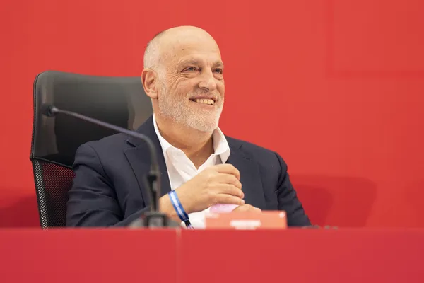 El presidente de La Liga ha expresado su opinión a través de un tweet sobre la inscripción de Dani Olmo gracias a la cautelar del CSD