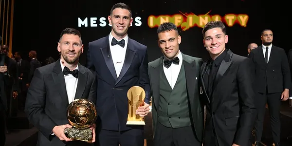 Emiliano Martínez habló luego que lo abuchearan en la ceremonia del Balon de Oro