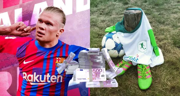 FC Barcelona tuvo la chance de llevarse a Erling Haaland, ahora vale 200 millones en el Manchester City