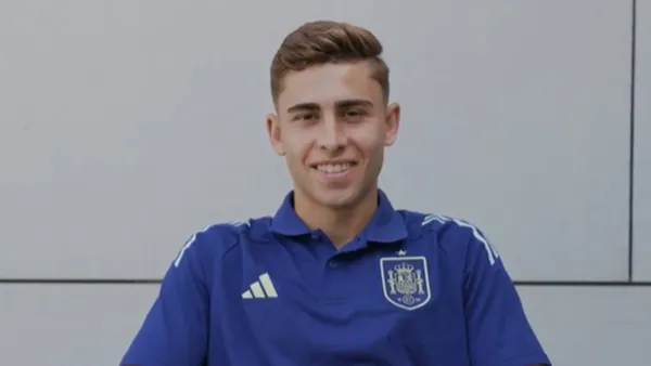 Fermín López en la Selección de España