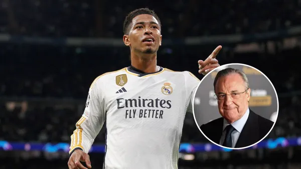 Florentino Pérez - Jude Bellingham (Foto: Real Madrid)