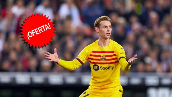 Frenkie De Jong, mediocampista neerlandés de FC Barcelona.