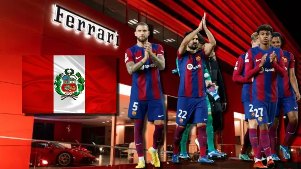 Fue el 1er peruano en comprarse un Ferrari, por los vicios lo mandaron del Barça