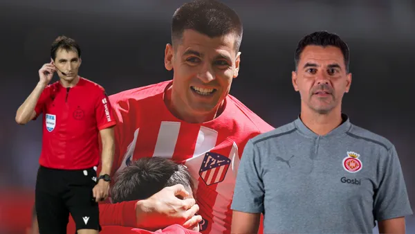 Girona perdió y mostró su descontento contra el juez De Burgos