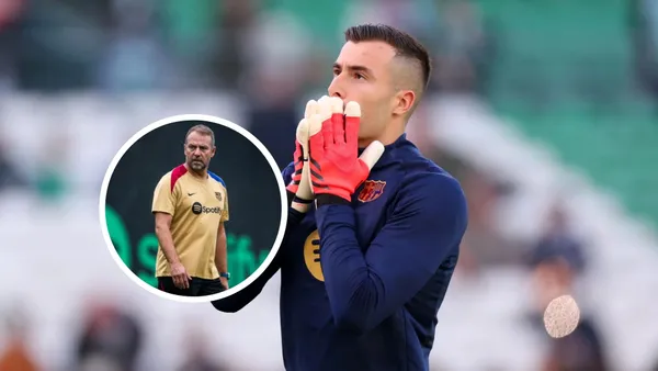 Hansi Flick - Iñaki Peña (Foto: X)