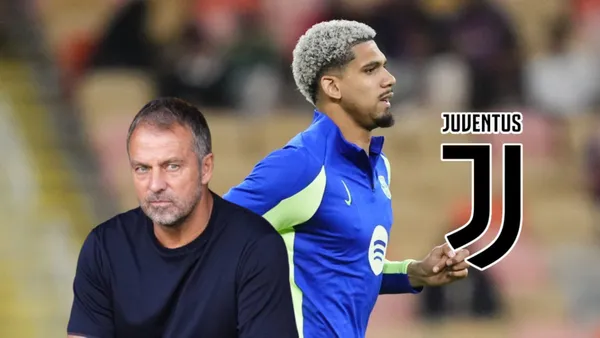 Hansi Flick - Ronald Araujo (Foto: X)