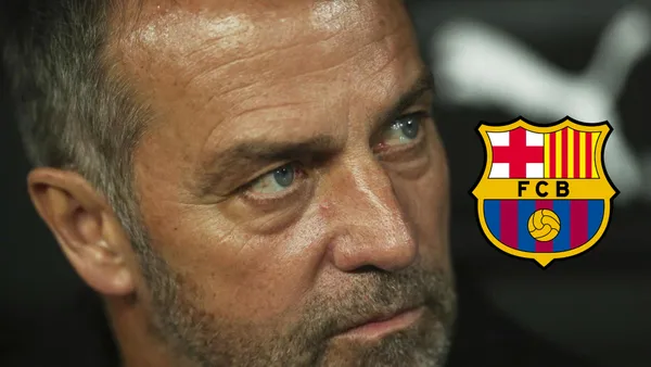 Hansi Flick sentó en el banquillo a Jules Koundé contra el FC Barcelona por su tardanza