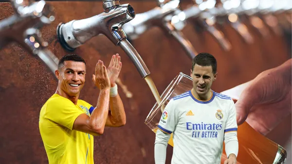 Hazard dejó para tomar cerveza, la dieta de CR7 para estar pleno a los 39 años