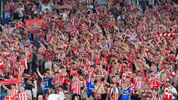 Hinchas del Athletic. Foto: redes del Athletic.