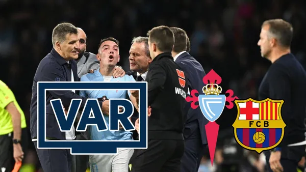 Iago Aspas - Hansi Flick (Foto: DSports)