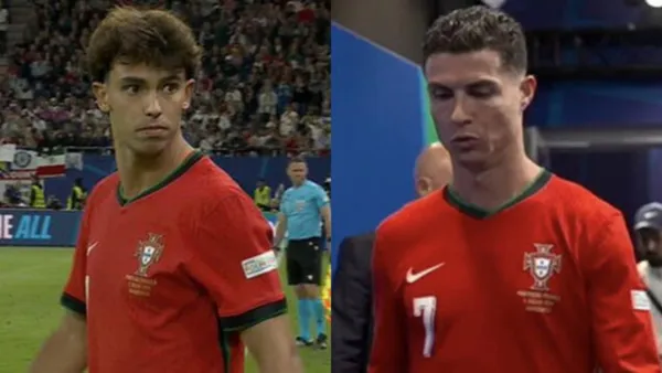 Joao Félix y Cristiano Ronaldo / Foto: Líbero