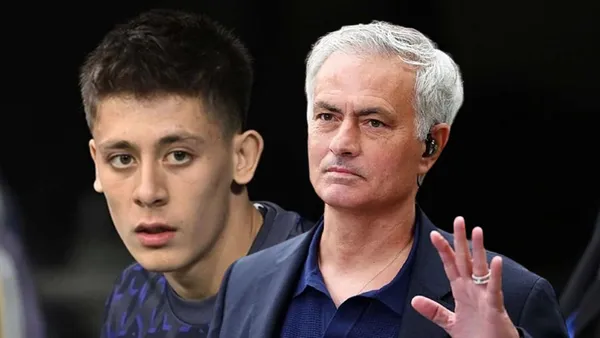 José Mourinho y Arda Guler