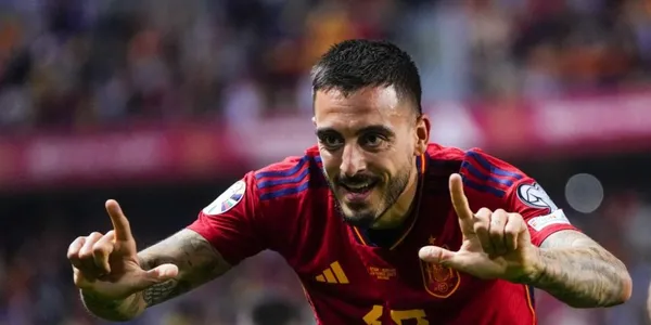Joselu también puso su cuota de gol en la goleada que le propina la Selección de España ante Chipre