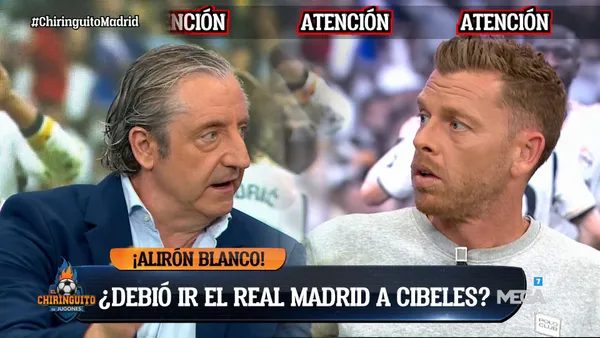 Josep Pedrerol y Jota Jordi, panelistas en El Chiringuito