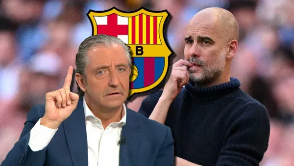 Josep Pedrerol y Pep Guardiola