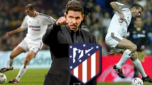 Jugador de 25 millones de Atleti sorprendió a Simeone con jugadas a lo Zidane