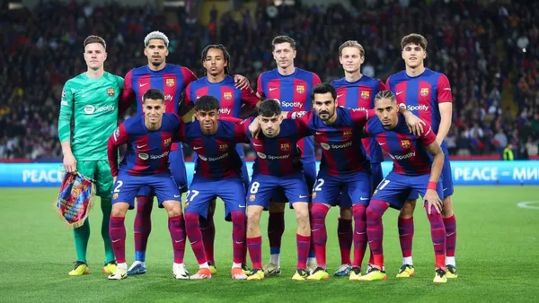 Jugadores del FC Barcelona