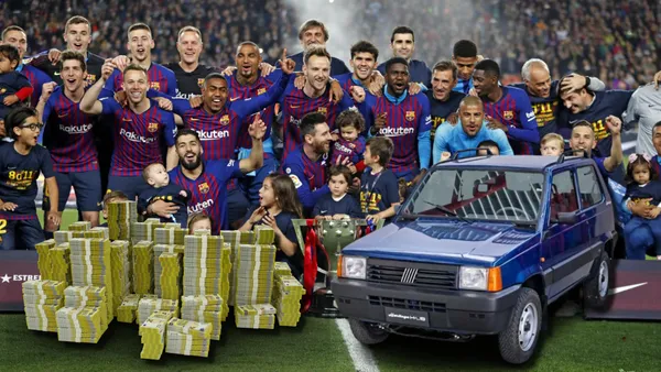 Jugadores del FC Barcelona
