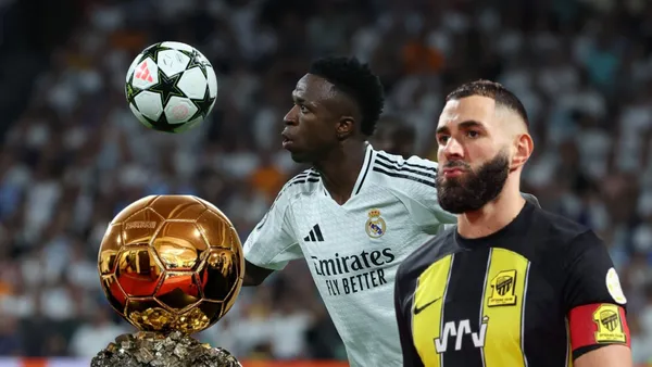 Karim Benzema - Vinicius Jr. (Foto: X)