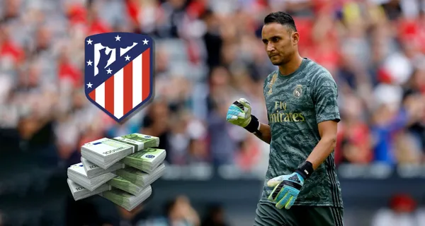 Keylor Navas puede llegar a Atlético de Madrid por una cifra sorprendente