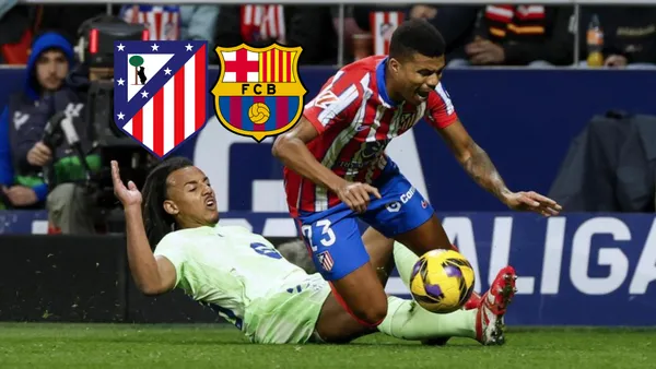 Koundé agredió a Giuliano Simeone pero el francés no vio la roja