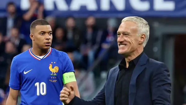 Kylian Mbappé - Didier Deschamps (Foto: Selección Francia)