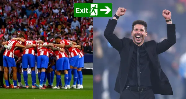 La temporada aun no termina y el Atlético de Madrid ya sabe que se desprenderá de un jugador para el próximo año