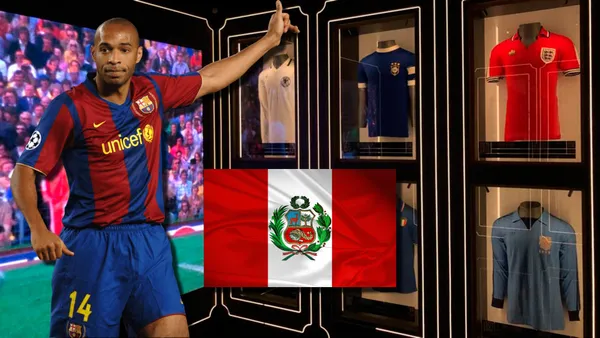 La única camiseta del jugador peruano que Henry tiene en su colección personal