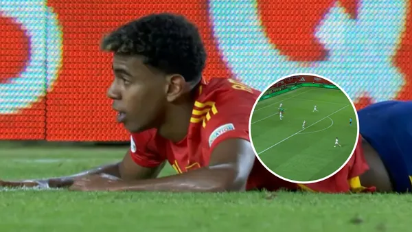 Lamine Yamal Foto: Captura de ESPN