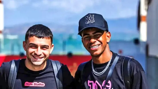 Lamine Yamal y Pedri