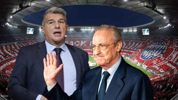 Laporta y Florentino Pérez