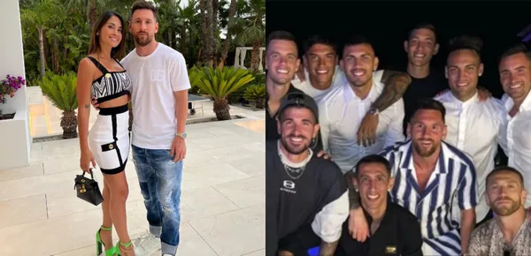 Lionel Messi celebró su cumpleaños número 35 junto a su esposa Antonela y a muchísimos amigos del ámbito del fútbol en una fiesta de lujo.