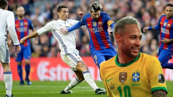 Lionel Messi - Cristiano Ronaldo - Neymar Jr. (Foto: X)