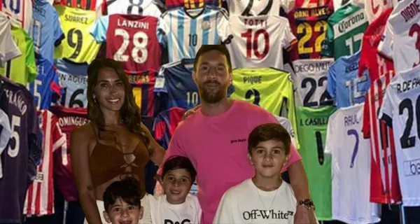 Lionel Messi pasó año nuevo en Rosario y tuvo un regalo inesperado que lució para recibir el 2024