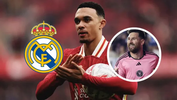 Lionel Messi - Trent Alexander-Arnold (Foto: X)