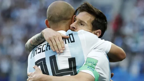 Lionel Messi y Javier Mascherano / Foto: TyC