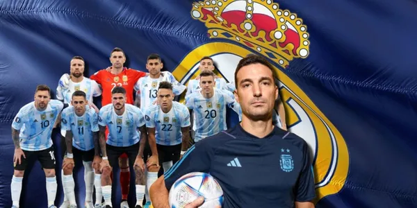 Lionel Scaloni está como opción para dirigir al Real Madrid, luego de poner en duda su continuidad en la Selección de Argentina