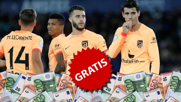 Llegó gratis a Atleti, solo jugó 9 partidos y ahora lo venderían por 12 millones