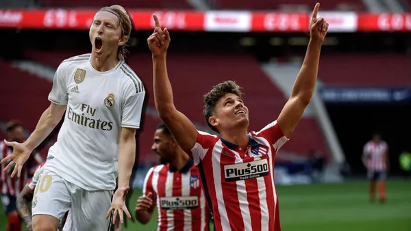Llorente amargó al Real al último minuto con Atleti y mira la reacción de Modric