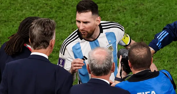 Louis Van Gaal aseguró que el Mundial estaba arreglado para Lionel Messi, pero no lo apoyan ni los suyos