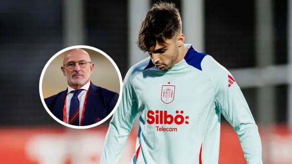 Luis de la Fuente - Raúl Asencio (Foto: X)