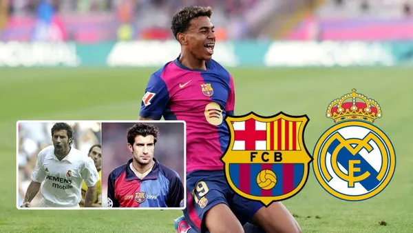 Luis Figo - Lamine Yamal (Foto: FC Barcelona)