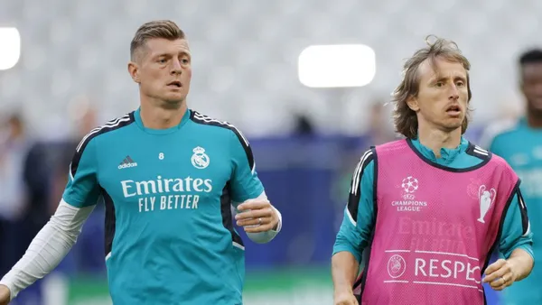 Luka Modric y Toni Kroos